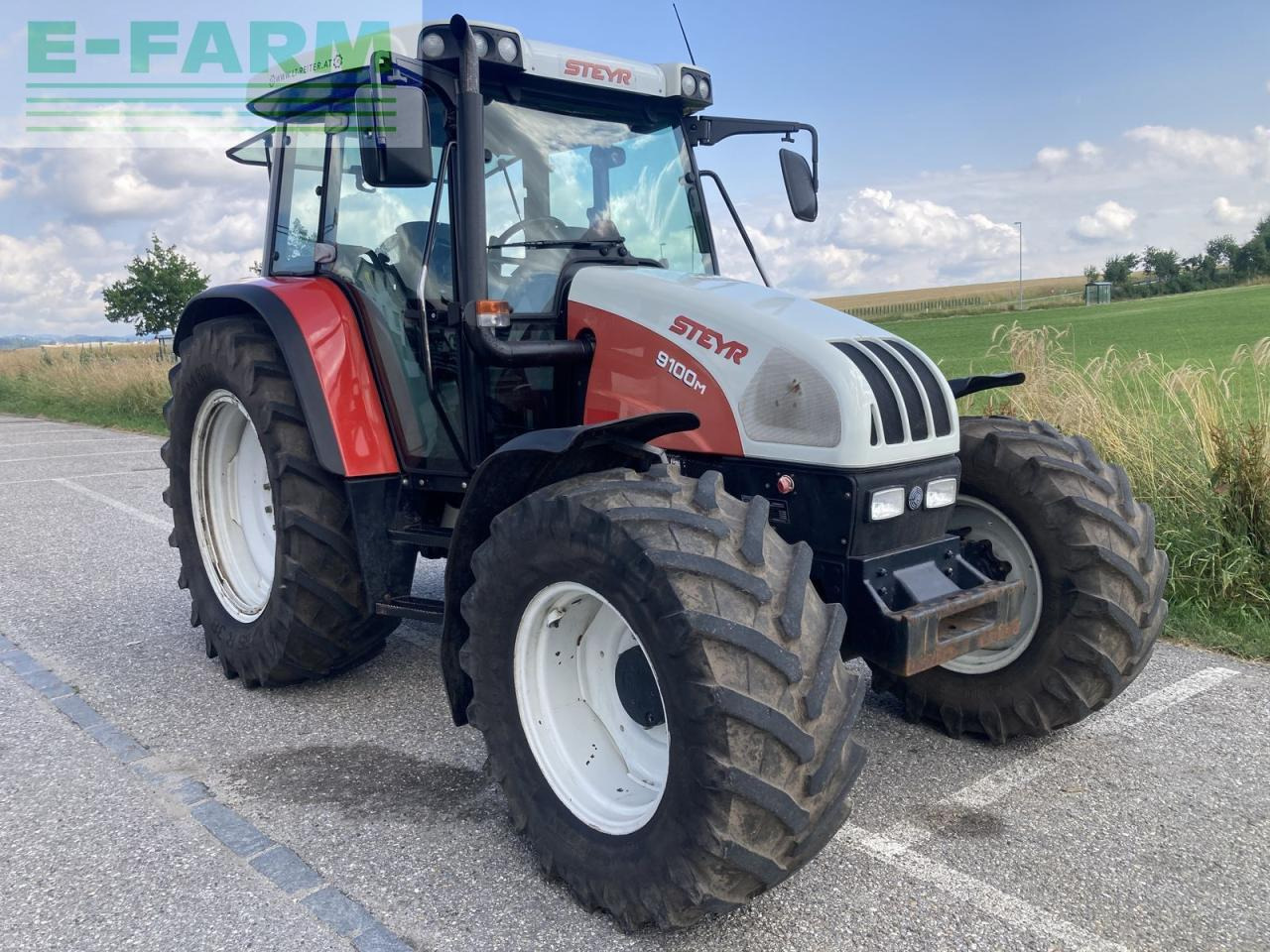 Steyr 9100 m komfort - Tracteur agricole: photos 3 Steyr 9100 m komfort - Tracteur agricole: photos 3