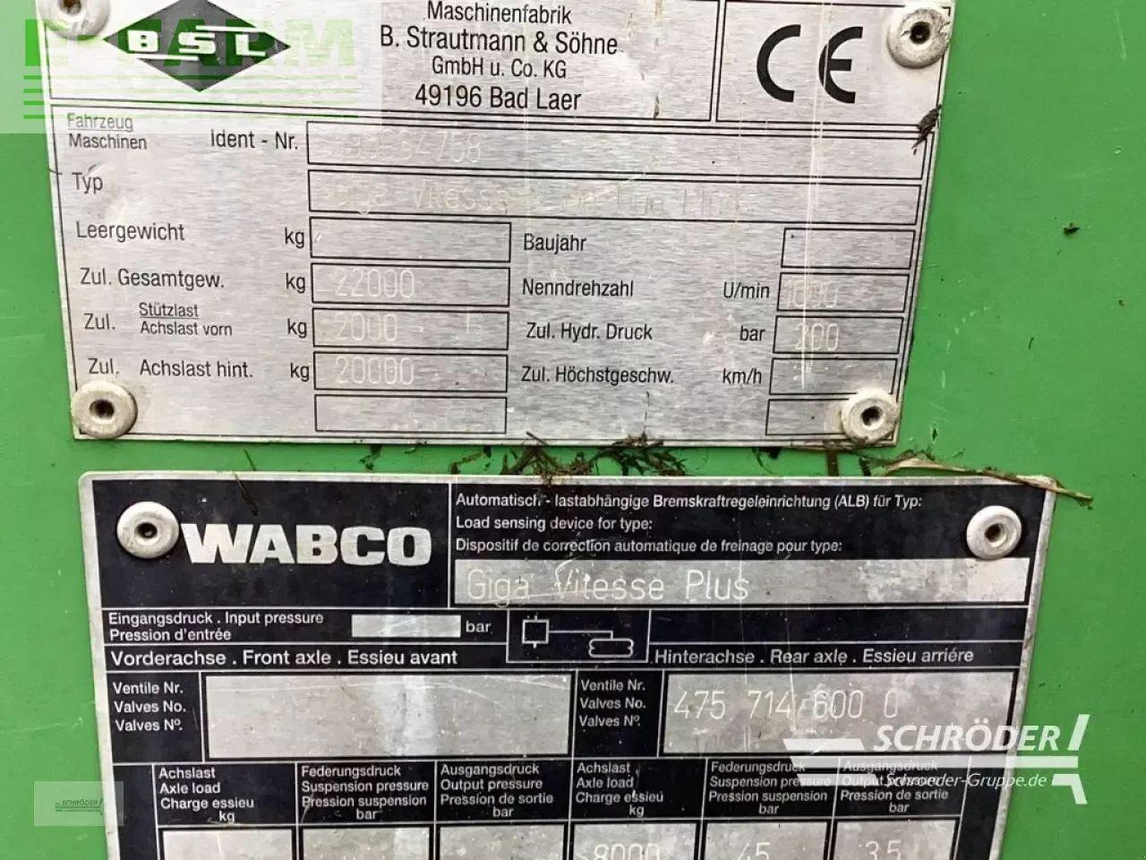 Strautmann giga vitesse 4 do duo - Autochargeuse: photos 5 Strautmann giga vitesse 4 do duo - Autochargeuse: photos 5