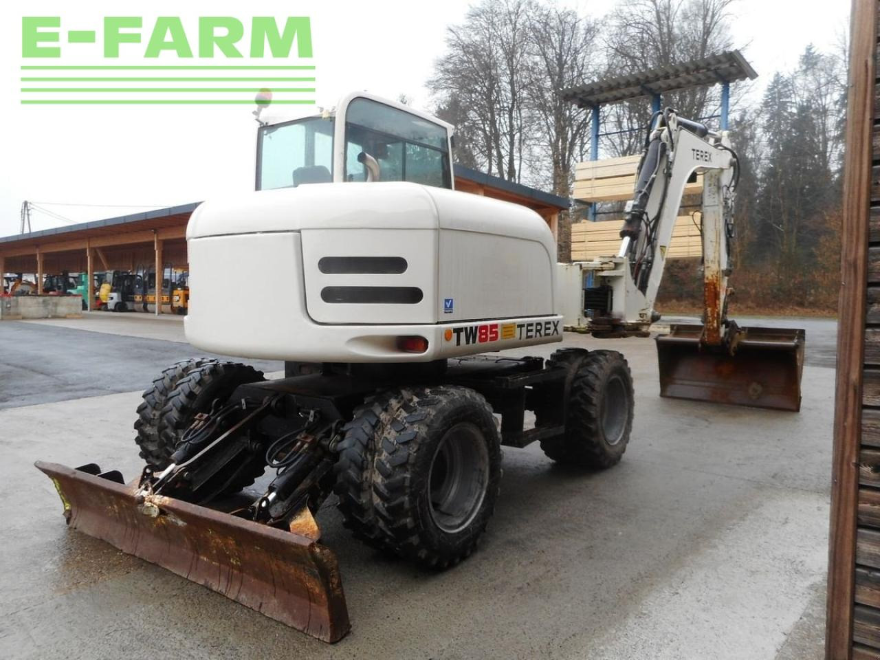 Terex tw 85 ( 9.500kg ) - Tracteur agricole: photos 4 Terex tw 85 ( 9.500kg ) - Tracteur agricole: photos 4