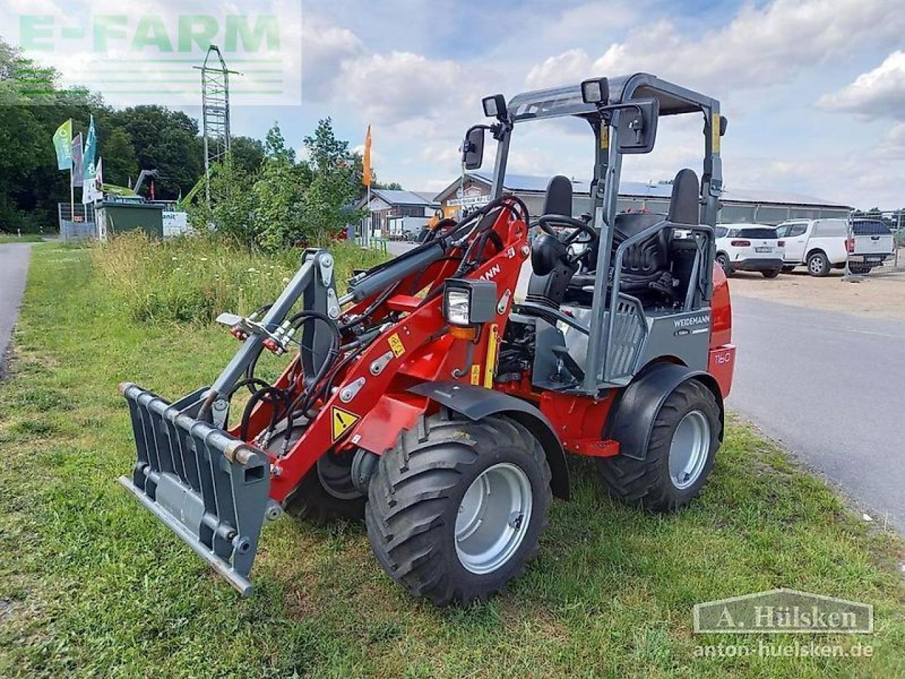 Weidemann 1160 (mit euro-aufnahme & straßenzulassung) - Mini pelle: photos 1 Weidemann 1160 (mit euro-aufnahme & straßenzulassung) - Mini pelle: photos 1