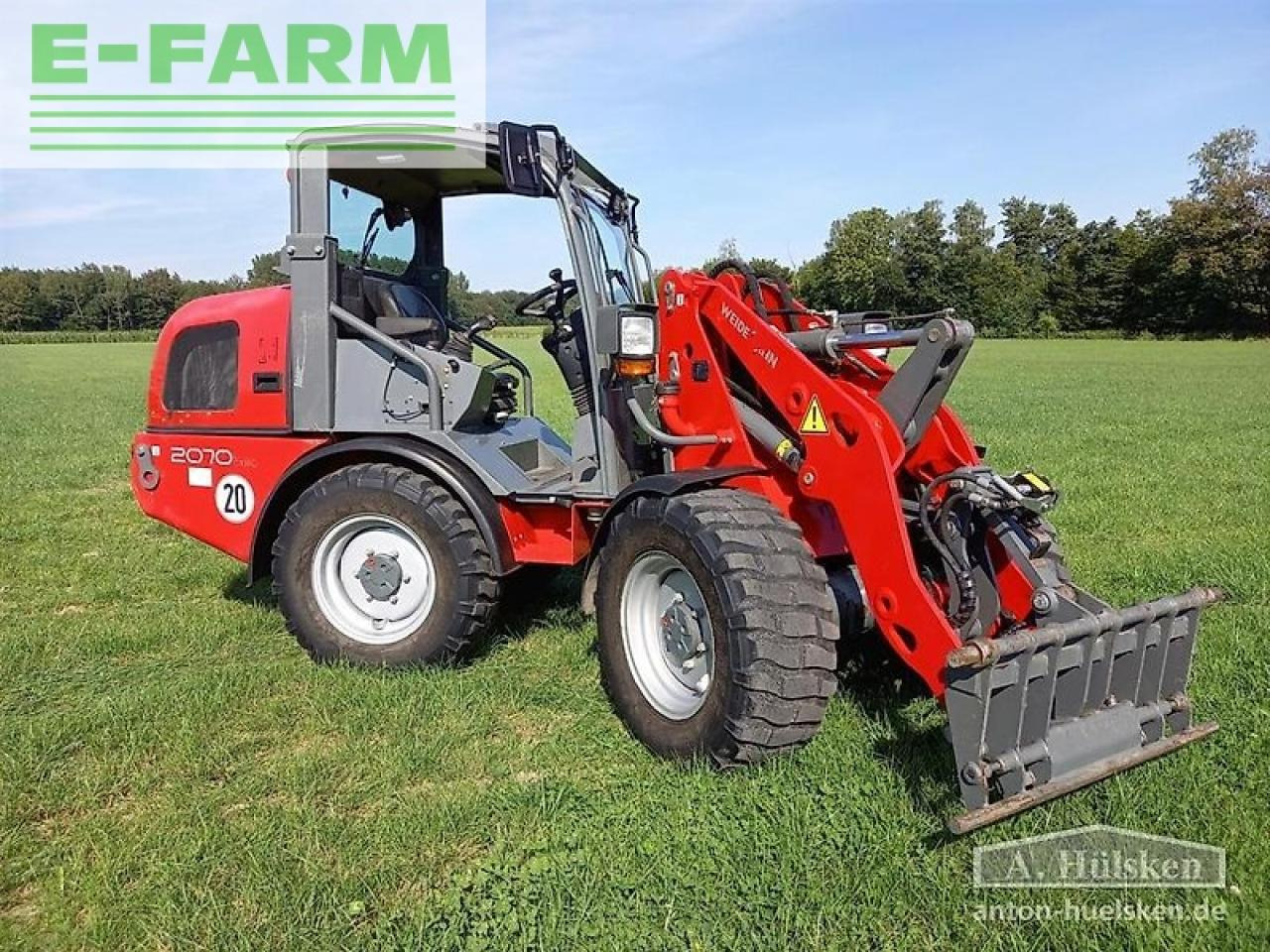 Weidemann 2070 cx 80lp - Mini pelle: photos 2 Weidemann 2070 cx 80lp - Mini pelle: photos 2