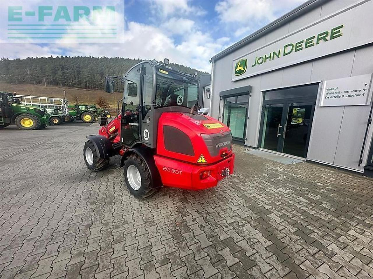 Weidemann 2080t - Chargeuse sur pneus: photos 3 Weidemann 2080t - Chargeuse sur pneus: photos 3