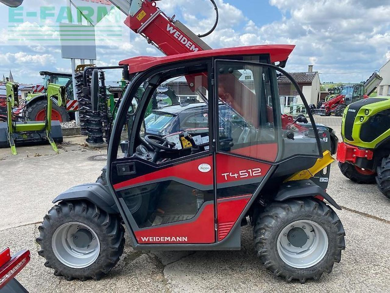 Weidemann 4512 t - Chariot télescopique: photos 3 Weidemann 4512 t - Chariot télescopique: photos 3
