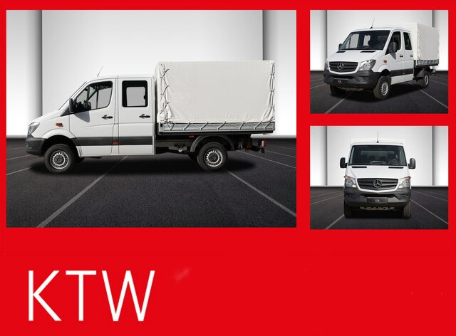 MERCEDES-BENZ Sprinter 316CDI DOKA,Allrad,AHK,Standhzg. - Utilitaire rideaux coulissants (PLSC), Utilitaire double cabine: photos 1 MERCEDES-BENZ Sprinter 316CDI DOKA,Allrad,AHK,Standhzg. - Utilitaire rideaux coulissants (PLSC), Utilitaire double cabine: photos 1