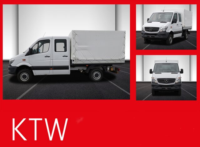 MERCEDES-BENZ Sprinter 316CDI DOKA,Allrad,Klima - Utilitaire rideaux coulissants (PLSC), Utilitaire double cabine: photos 1 MERCEDES-BENZ Sprinter 316CDI DOKA,Allrad,Klima - Utilitaire rideaux coulissants (PLSC), Utilitaire double cabine: photos 1