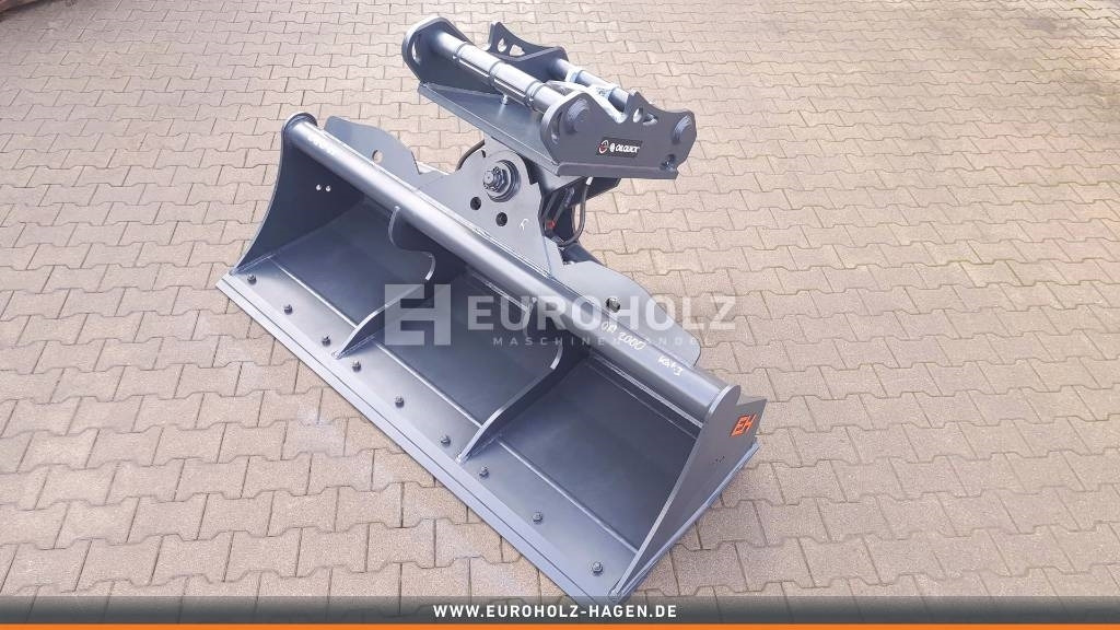 Godet pour pelle pour Engins de chantier neuf EH Hydraulischer Grabenräumlöffel mit UWG MS CW OQ: photos 16