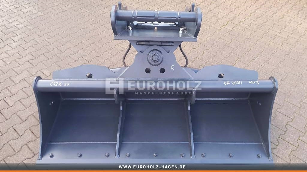 Godet pour pelle pour Engins de chantier neuf EH Hydraulischer Grabenräumlöffel mit UWG MS CW OQ: photos 17
