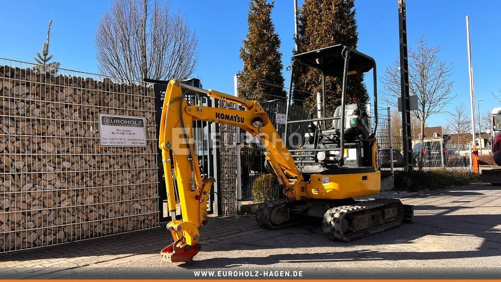 Komatsu Minibagger PC 16 R-3HS, Schnellwechsler MS01 - Mini pelle: photos 1 Komatsu Minibagger PC 16 R-3HS, Schnellwechsler MS01 - Mini pelle: photos 1