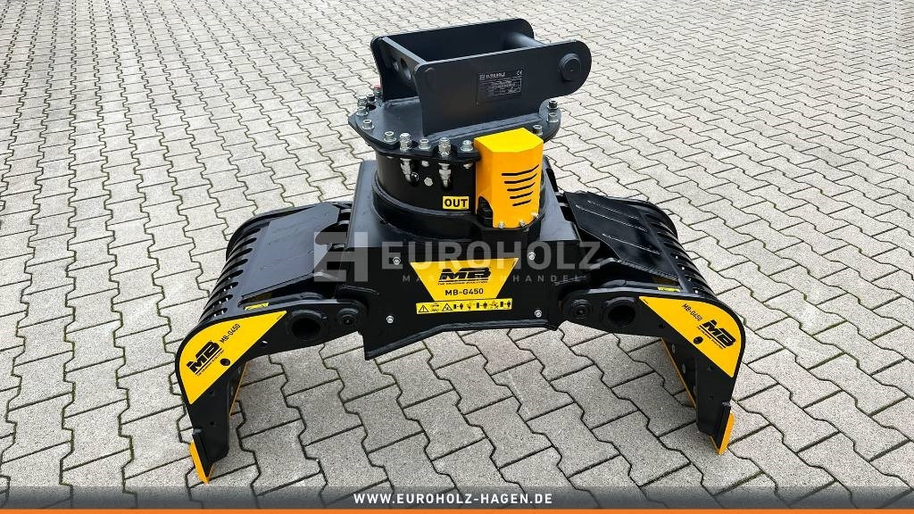 Sortiergreifer MB Crusher MB-G450 MS03 3,5-5,5 t - Grappin pour Engins de chantier: photos 5 Sortiergreifer MB Crusher MB-G450 MS03 3,5-5,5 t - Grappin pour Engins de chantier: photos 5