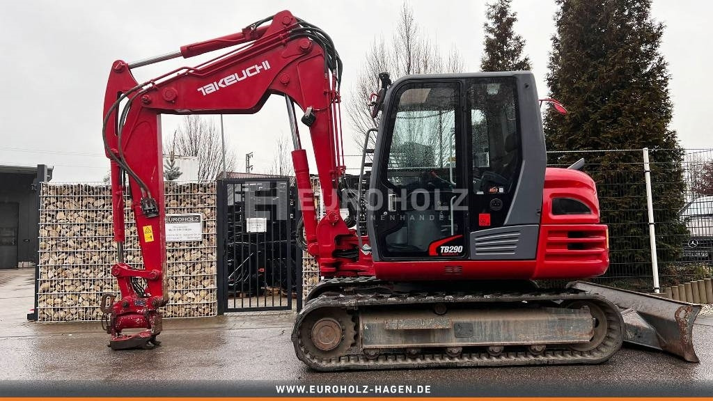 Takeuchi Minibagger TB290, Powertillt, hydr. SW MS08 - Mini pelle: photos 2 Takeuchi Minibagger TB290, Powertillt, hydr. SW MS08 - Mini pelle: photos 2