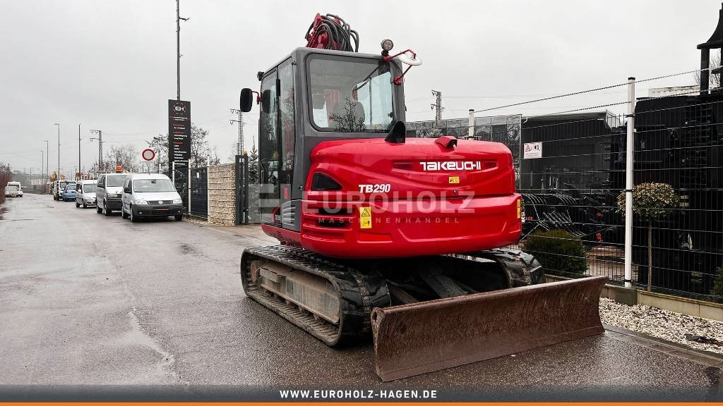 Takeuchi Minibagger TB290, Powertillt, hydr. SW MS08 - Mini pelle: photos 3 Takeuchi Minibagger TB290, Powertillt, hydr. SW MS08 - Mini pelle: photos 3