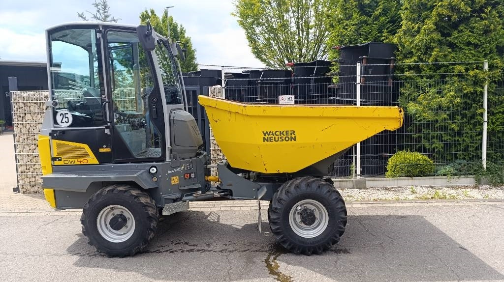 Wacker Neuson DW 40 Raddumper 2 Fahrstufen, Kabinenheizung, 4x4  - Mini tombereau: photos 3 Wacker Neuson DW 40 Raddumper 2 Fahrstufen, Kabinenheizung, 4x4  - Mini tombereau: photos 3