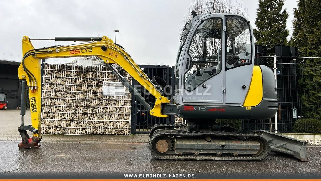 Wacker Neuson Minibagger 3503 RD VDS, MS03, 3. hydr. Steuerkreis - Mini pelle: photos 2 Wacker Neuson Minibagger 3503 RD VDS, MS03, 3. hydr. Steuerkreis - Mini pelle: photos 2