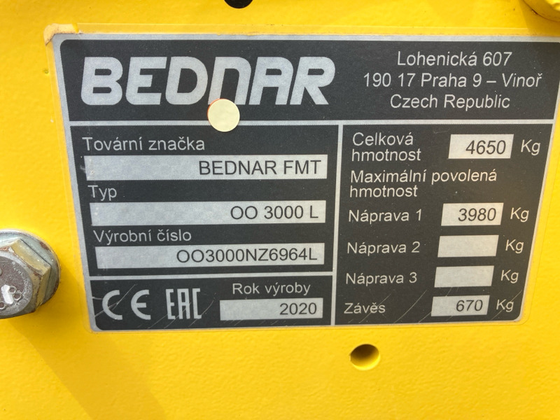 Bednar Omega OO 3000L - Semoir: photos 4 Bednar Omega OO 3000L - Semoir: photos 4