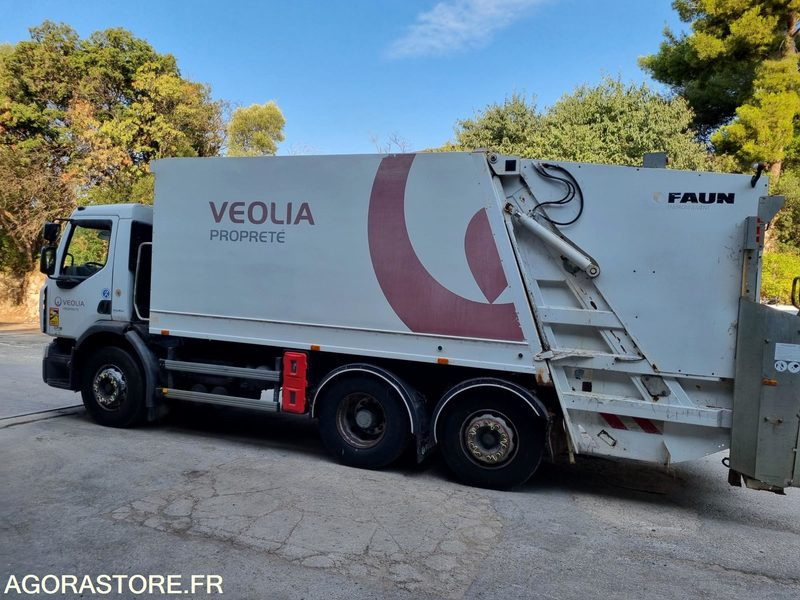 BOM RENAULT 26T FAUN DE 2009 - 210000 KM (R30275) - Benne à ordures ménagères: photos 1 BOM RENAULT 26T FAUN DE 2009 - 210000 KM (R30275) - Benne à ordures ménagères: photos 1