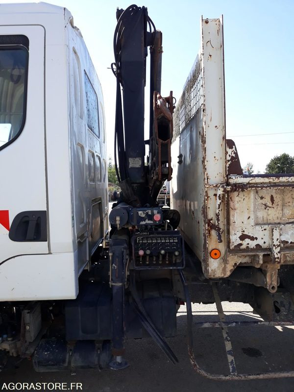 Camion CAMION BI-BENNE + GRUE - PL RENAULT MILDIUM 180 DCI Db - 2003 / 263 610 KM: photos 11