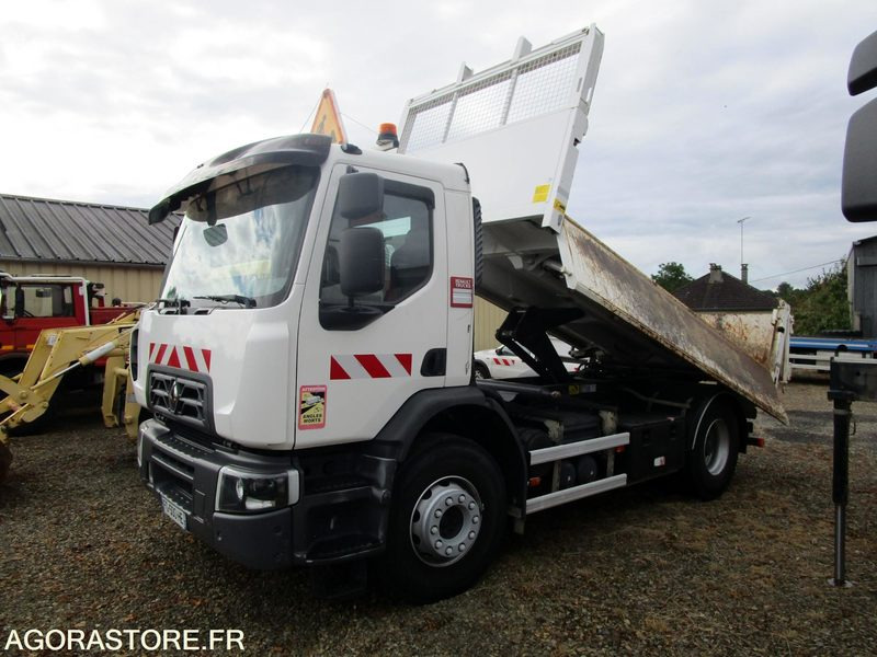 Camion Porteur Tribenne Renault D.wide 250 - 2019 - 84 750km - TRES BON ETAT - Camion: photos 1 Camion Porteur Tribenne Renault D.wide 250 - 2019 - 84 750km - TRES BON ETAT - Camion: photos 1