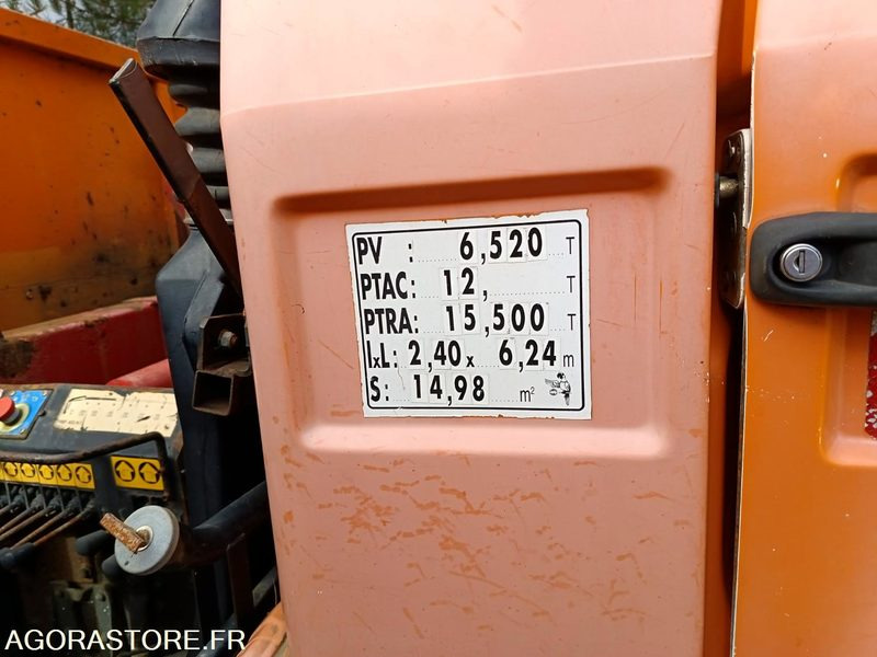 Camion Renault 16T Tribenne Grue M150/12 BC-867-AS - Camion: photos 4 Camion Renault 16T Tribenne Grue M150/12 BC-867-AS - Camion: photos 4