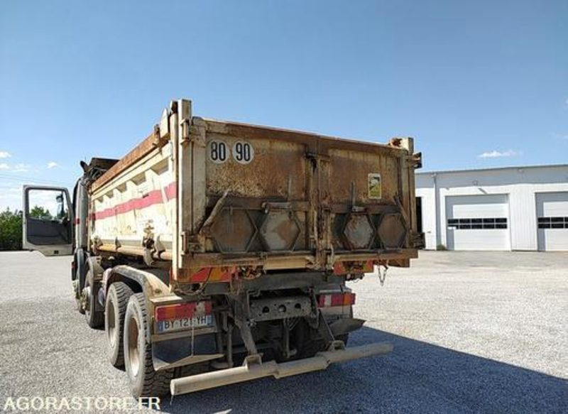 Porteur 8x4 Benne Grue - Mercedes 32 36 - BY121YH - 2007 / 503850 KM (ML562) - Camion: photos 3 Porteur 8x4 Benne Grue - Mercedes 32 36 - BY121YH - 2007 / 503850 KM (ML562) - Camion: photos 3