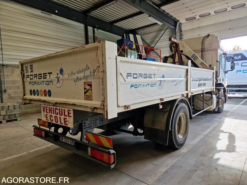 Porteur Benne Grue Iveco 310 E5 - 2008 - 140755 Kms - DW524GX - Camion: photos 3 Porteur Benne Grue Iveco 310 E5 - 2008 - 140755 Kms - DW524GX - Camion: photos 3