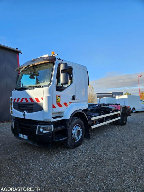 Renault Polybenne 410 DXI 4X2 Bras Guima PTRA 40T - 2009 - 219 000Km - Camion: photos 1 Renault Polybenne 410 DXI 4X2 Bras Guima PTRA 40T - 2009 - 219 000Km - Camion: photos 1