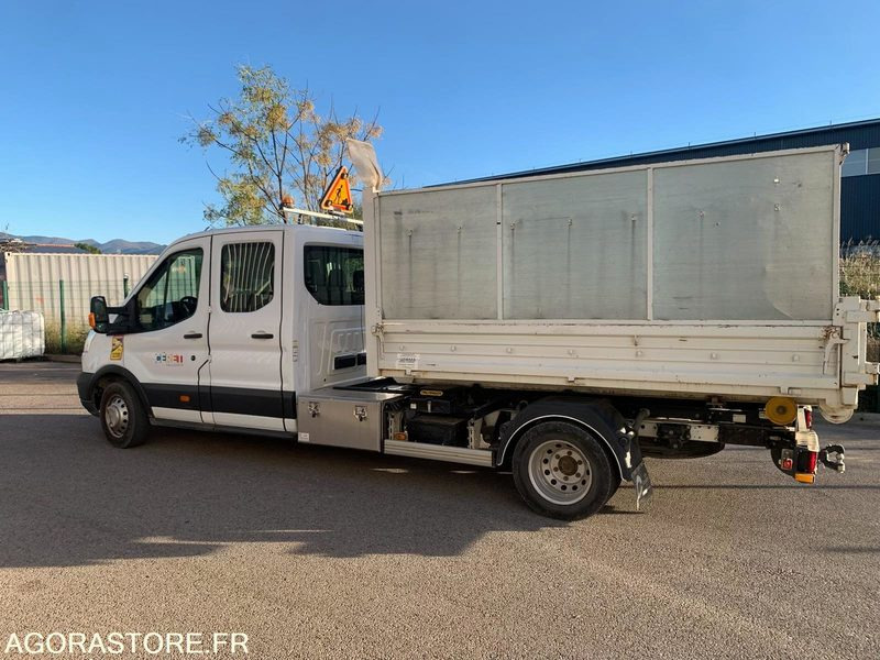 Ford Transit Benne Ampirol - double cabine - 2015 - 63500kms - Utilitaire benne: photos 1 Ford Transit Benne Ampirol - double cabine - 2015 - 63500kms - Utilitaire benne: photos 1