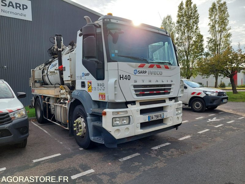 HYDROCUREUR IVECO - HUWER 2008 / 252196 KMS (VENTE EXPORT UNIQUEMENT) - Camion hydrocureur: photos 2 HYDROCUREUR IVECO - HUWER 2008 / 252196 KMS (VENTE EXPORT UNIQUEMENT) - Camion hydrocureur: photos 2