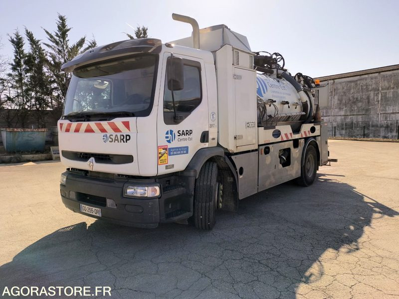 Hydrocureur RIVARD 19T châssis Renault Trucks GQ255QR (Vente uniquement export) - Camion hydrocureur: photos 2 Hydrocureur RIVARD 19T châssis Renault Trucks GQ255QR (Vente uniquement export) - Camion hydrocureur: photos 2