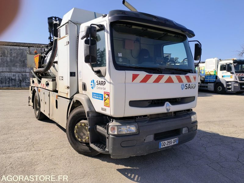 Hydrocureur RIVARD 19T châssis Renault Trucks GQ255QR (Vente uniquement export) - Camion hydrocureur: photos 1 Hydrocureur RIVARD 19T châssis Renault Trucks GQ255QR (Vente uniquement export) - Camion hydrocureur: photos 1