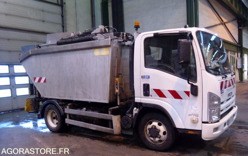 ISUZU SERIE N MEDIUM PLUS - BOM 7m3 - 2009 / 155000 KM (AF577EP) - Benne à ordures ménagères: photos 1 ISUZU SERIE N MEDIUM PLUS - BOM 7m3 - 2009 / 155000 KM (AF577EP) - Benne à ordures ménagères: photos 1