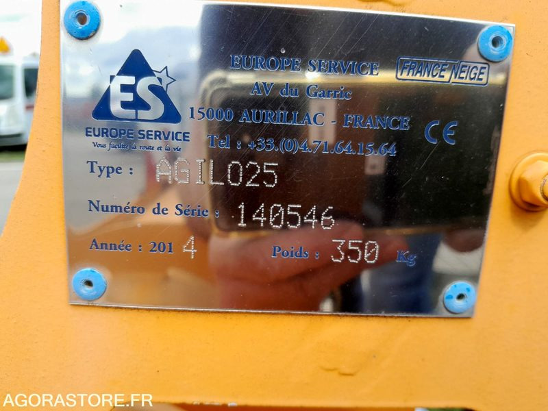 Lame à neige Europe Service Agilo25 (LN062) - Matériel de jardinage: photos 2 Lame à neige Europe Service Agilo25 (LN062) - Matériel de jardinage: photos 2