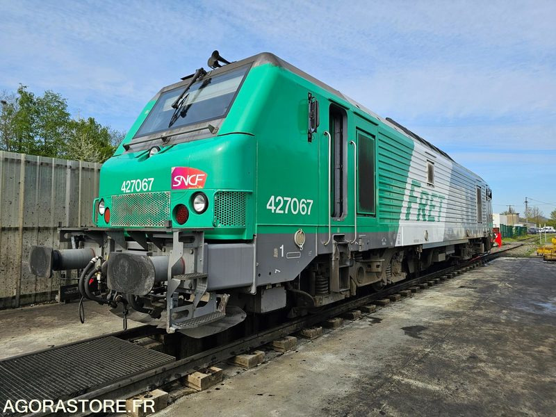 Locomotive Alstom BB27000 (matricule BB27067) - Matériel de chantier: photos 2 Locomotive Alstom BB27000 (matricule BB27067) - Matériel de chantier: photos 2