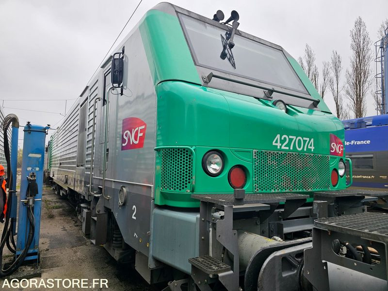Locomotive Alstom BB27000 (matricule BB27074) - Matériel de chantier: photos 2 Locomotive Alstom BB27000 (matricule BB27074) - Matériel de chantier: photos 2