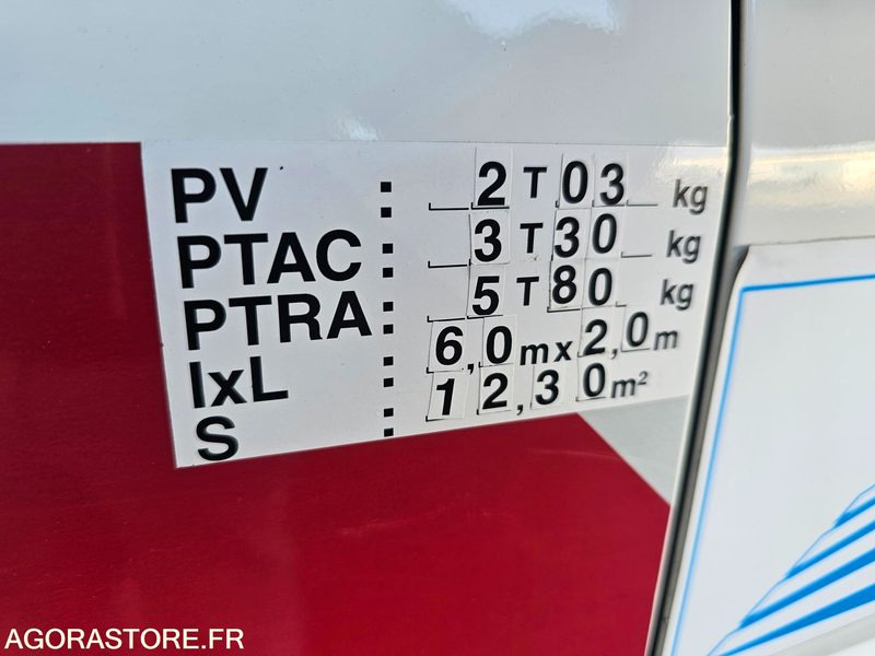 Fourgon utilitaire PEUGEOT BOXER - 2013 - 65748KM - CX252KC: photos 20