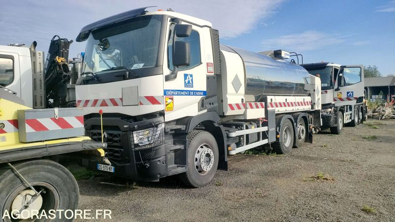 RENAULT C380 - 2015 - 56483 KM - Camion citerne: photos 1 RENAULT C380 - 2015 - 56483 KM - Camion citerne: photos 1