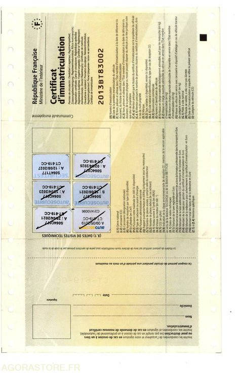 Voiture RENAULT MEGANE 309707kms - 2013: photos 17 Voiture RENAULT MEGANE 309707kms - 2013: photos 17
