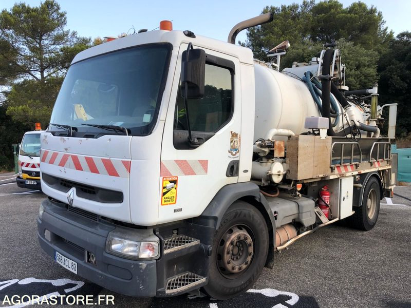 RENAULT PREMIUM  HYRROCUREUSE - Camion hydrocureur: photos 1 RENAULT PREMIUM  HYRROCUREUSE - Camion hydrocureur: photos 1