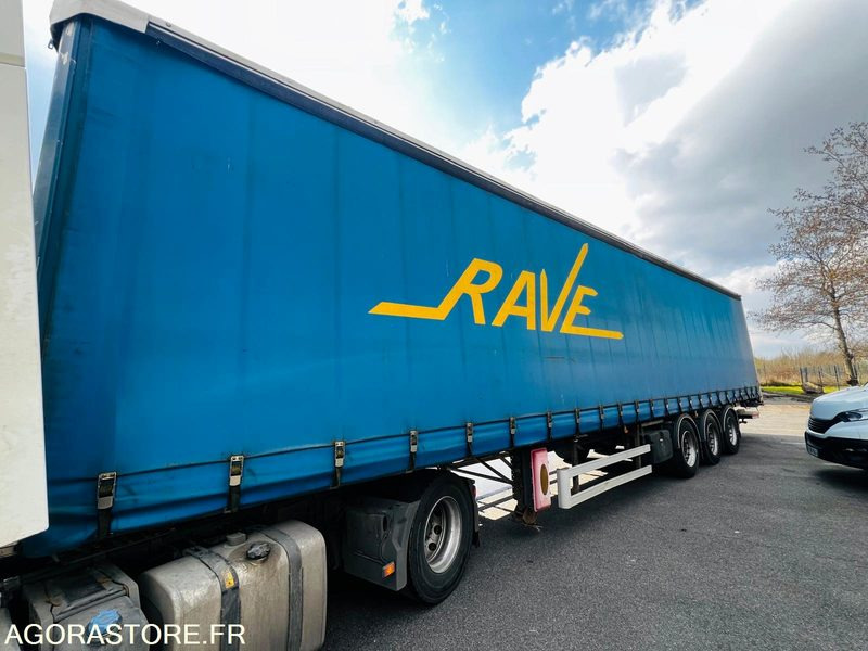 Semi-remorque Bâchée Fruehauf 2011 (3679) - Semi-remorque: photos 3 Semi-remorque Bâchée Fruehauf 2011 (3679) - Semi-remorque: photos 3