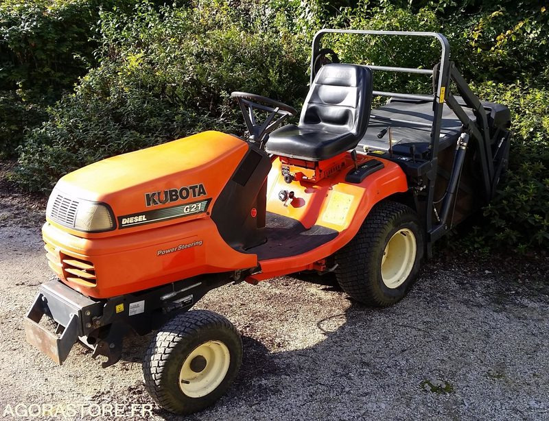 TONDEUSE KUBOTA G21 DIESEL 2007 933H SANS PLATEAU DE COUPE - Motofaucheuse: photos 1 TONDEUSE KUBOTA G21 DIESEL 2007 933H SANS PLATEAU DE COUPE - Motofaucheuse: photos 1