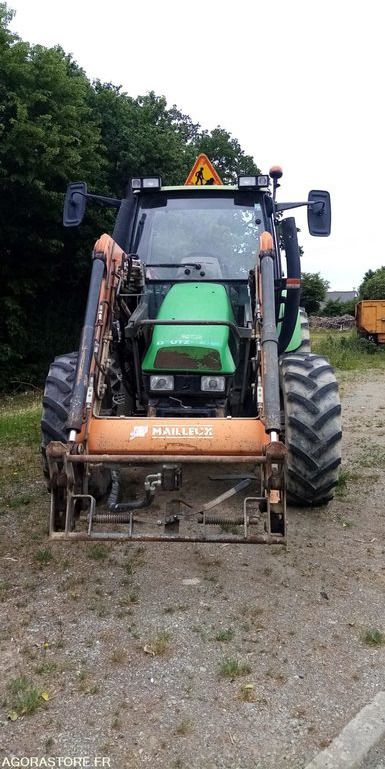 Tracteur Deutz Agrotron 80 avec chargeur MX 100 - Tracteur agricole: photos 1 Tracteur Deutz Agrotron 80 avec chargeur MX 100 - Tracteur agricole: photos 1