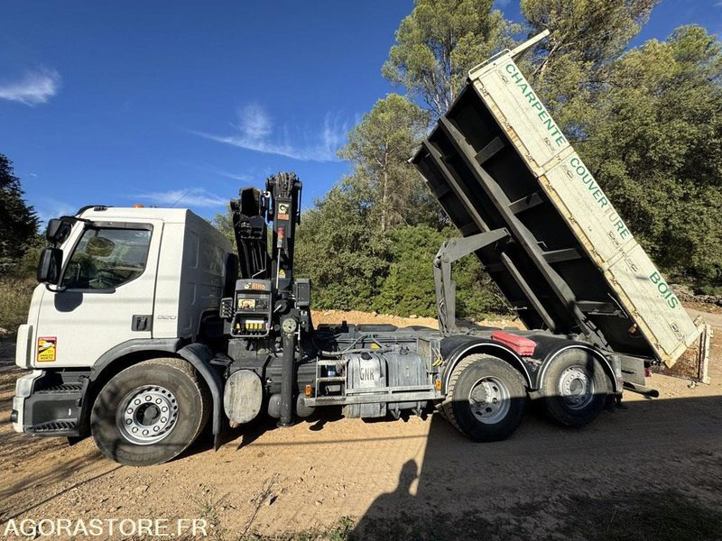 VOLVO 6x2 GRUE HIAB 244-E6 JIB 45X-3 - 2009 - 88 000km - Camion benne: photos 4 VOLVO 6x2 GRUE HIAB 244-E6 JIB 45X-3 - 2009 - 88 000km - Camion benne: photos 4
