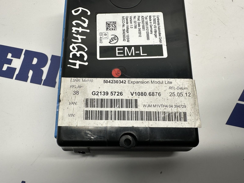 Iveco Eurocargo - Bloc de gestion pour Camion: photos 4 Iveco Eurocargo - Bloc de gestion pour Camion: photos 4