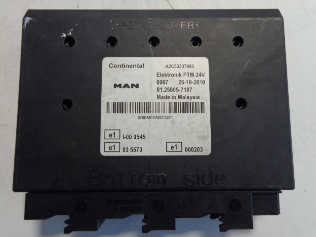 MAN PTM (WORLDWIDE DELIVERY) - Bloc de gestion pour Camion: photos 1 MAN PTM (WORLDWIDE DELIVERY) - Bloc de gestion pour Camion: photos 1