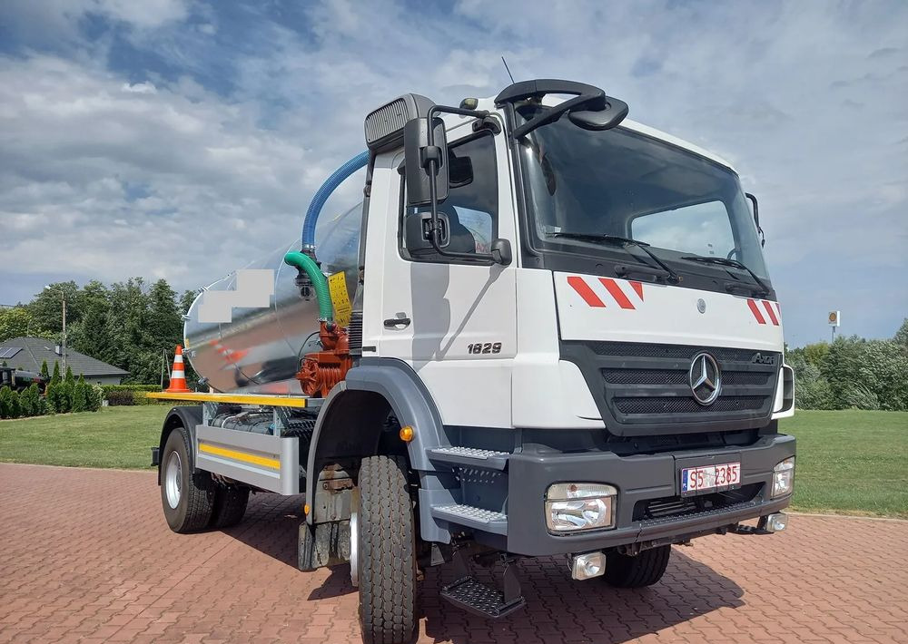 Mercedes-Benz AXOR 1829 4X4 4 WD ALLOARD - Camion citerne: photos 3 Mercedes-Benz AXOR 1829 4X4 4 WD ALLOARD - Camion citerne: photos 3