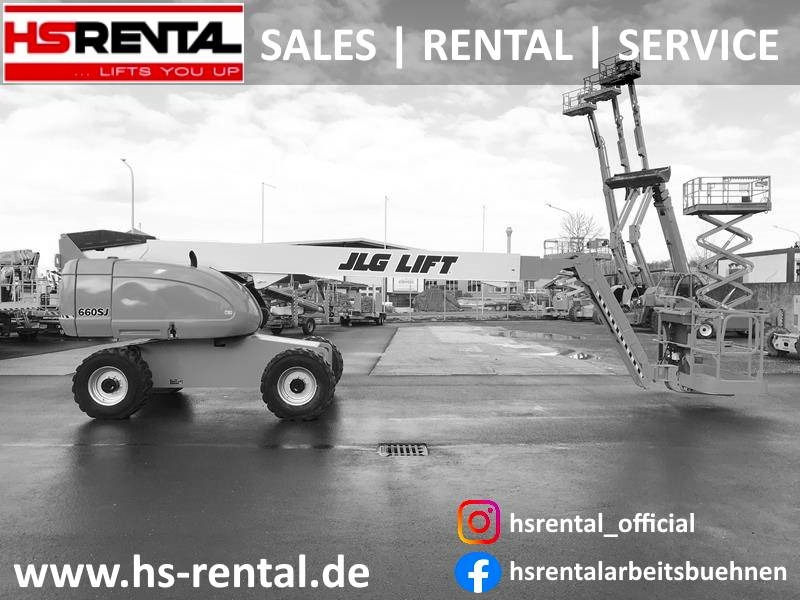 JLG 660SJ diesel 4x4 22m (1795) - Nacelle télescopique: photos 1 JLG 660SJ diesel 4x4 22m (1795) - Nacelle télescopique: photos 1