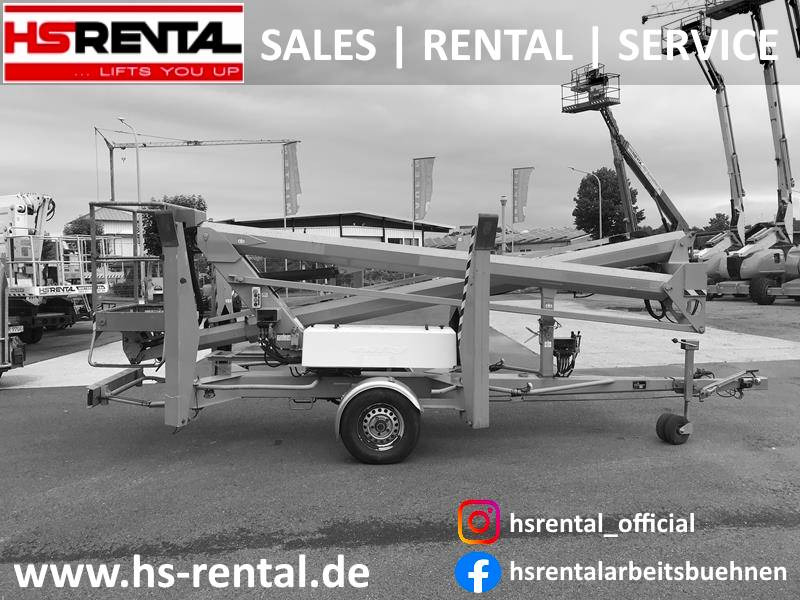 Niftylift 170HE elektro 17m (1838) - Nacelle sur remorque: photos 1 Niftylift 170HE elektro 17m (1838) - Nacelle sur remorque: photos 1