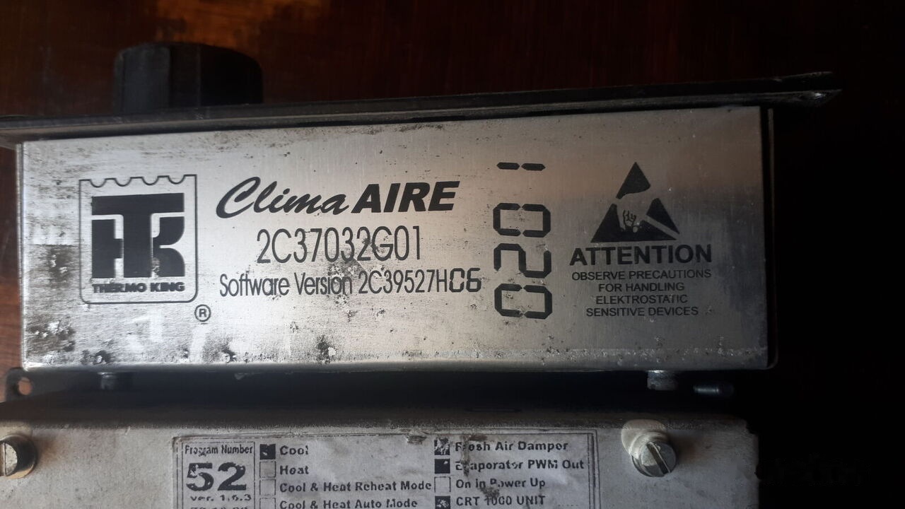 Système électrique pour Bus Neoplan Klimat kontrol RS232 BADER/ Clima Aire   Neoplan Volvo: photos 11