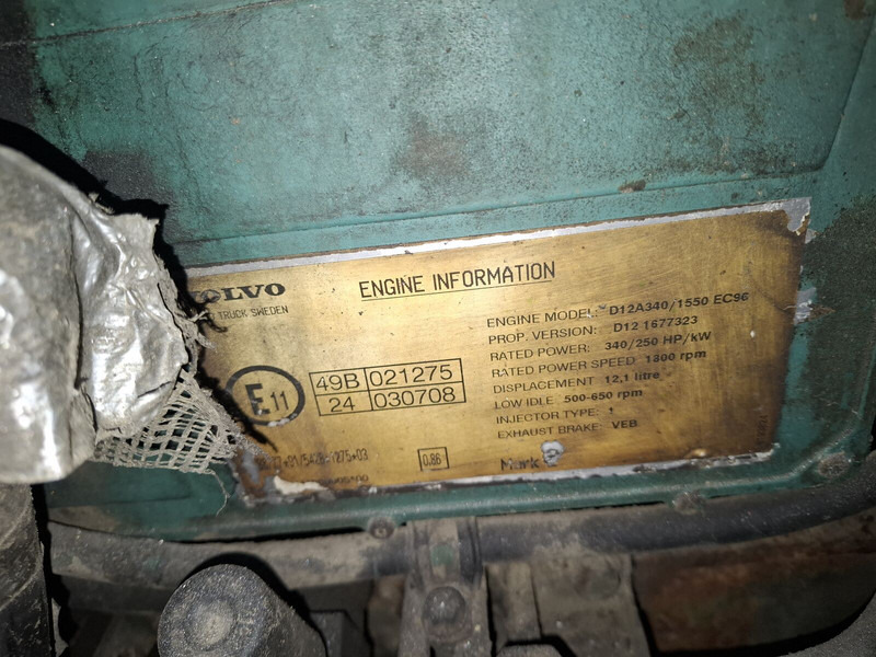 Volvo D12A - Moteur: photos 3 Volvo D12A - Moteur: photos 3