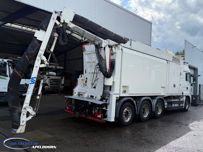 MAN TGS 35.480 RSP Saugbagger, 8x4, Euro 5, Handgeschakeld - Camion hydrocureur: photos 1 MAN TGS 35.480 RSP Saugbagger, 8x4, Euro 5, Handgeschakeld - Camion hydrocureur: photos 1