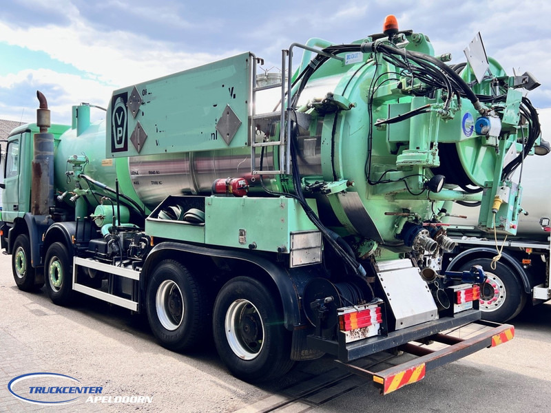 Mercedes-Benz Actros 4140 8x4, Steel springs, ADR, Inox - Camion hydrocureur: photos 4 Mercedes-Benz Actros 4140 8x4, Steel springs, ADR, Inox - Camion hydrocureur: photos 4